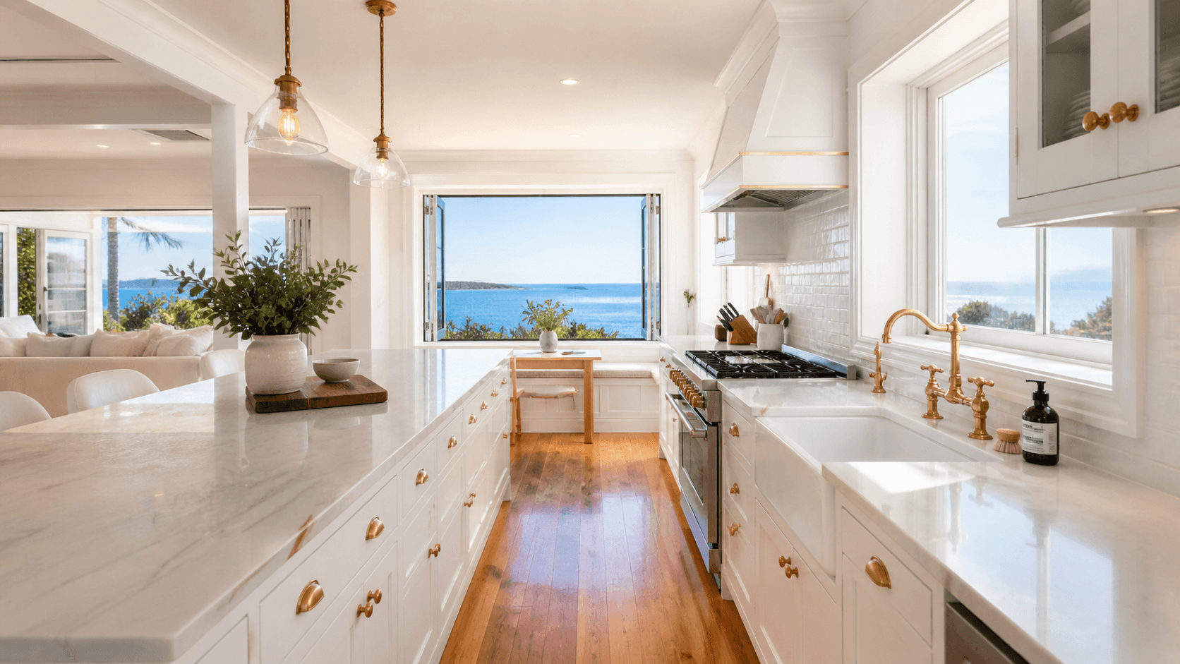 A neat kitchen update